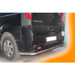 Задній захист AK005 (нерж) Opel Vivaro 2001-2015 рр. фото 2