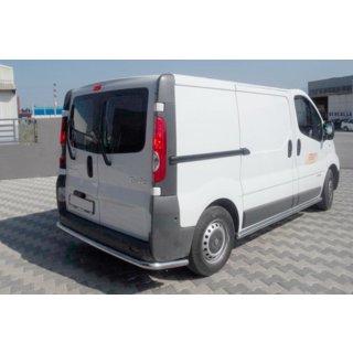 Задній захист AK005 (нерж) Opel Vivaro 2001-2015 рр. фото 1