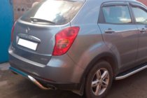 SsangYong Korando 2010-2019 рр. Задня дуга AK007 (нерж) фото 2