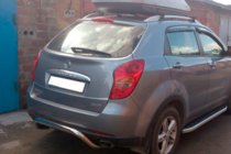 SsangYong Korando 2010-2019 рр. Задня дуга AK007 (нерж) фото 4