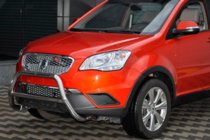 SsangYong Korando 2010-2019 рр. Кенгурятник WT005 (нерж.) фото 2