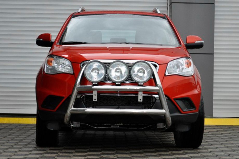 SsangYong Korando 2010-2019 рр. Кенгурятник WT018 (нерж.) Image