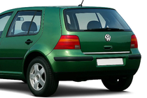 Volkswagen Golf 4 1997-2006 рр. Кромка багажника (нерж) фото 2