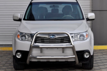 Subaru Forester 2008-2013 рр. Кенгурятник WT018 (нерж.) фото 4