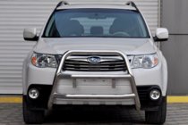 Subaru Forester 2008-2013 рр. Кенгурятник WT018 (нерж.) фото 1