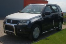 Suzuki Grand Vitara 2005-2017 рр. Кенгурятник QT006 (нерж.) фото 3