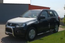Suzuki Grand Vitara 2005-2017 рр. Кенгурятник QT006 (нерж.) фото 2