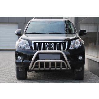 Кенгурятник WT002 (нерж) Toyota Land Cruiser Prado 150 2009-2023 рр. фото 2