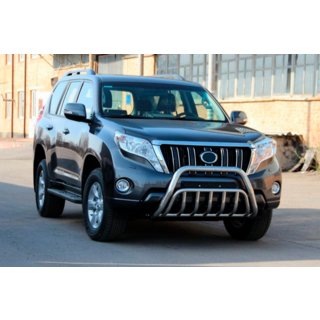 Кенгурятник WT002 (нерж) Toyota Land Cruiser Prado 150 2009-2023 рр. фото 4