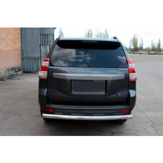 Задня дуга AK002 (нерж) Toyota Land Cruiser Prado 150 2009-2023 рр. фото 3
