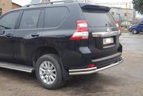 Toyota Land Cruiser Prado 150 2009-2023 рр. Задня дуга AK005-2 (нерж) фото 4