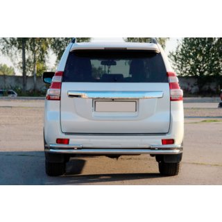 Задня дуга AK005-2 (нерж) Toyota Land Cruiser Prado 150 2009-2023 рр. фото 2