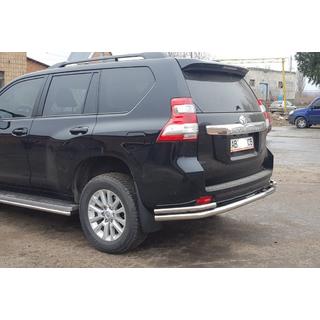 Задня дуга AK005-2 (нерж) Toyota Land Cruiser Prado 150 2009-2023 рр. фото 4