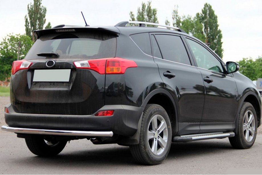 Toyota Rav 4 2013-2018 рр. Задня дуга AK002 (нерж) Image
