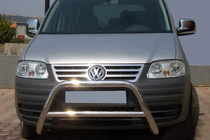 Volkswagen Caddy 2004-2010 рр. Кенгурятник WT005 (нерж) фото 1