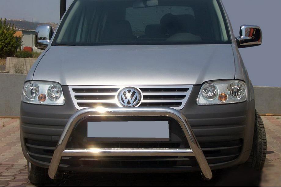 Volkswagen Caddy 2004-2010 рр. Кенгурятник WT005 (нерж) Image
