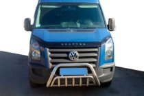 Volkswagen Crafter 2006-2016 рр. Кенгурятник WT002 (нерж) фото 1