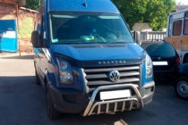 Volkswagen Crafter 2006-2016 рр. Кенгурятник WT002 (нерж) фото 3