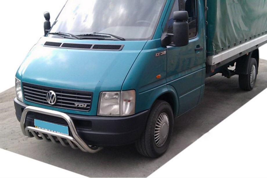 Volkswagen LT 1995-2006 рр. Кенгурятник WT002 (нерж) Image