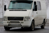 Volkswagen LT 1995-2006 рр. Кенгурятник WT022 (нерж) фото 1
