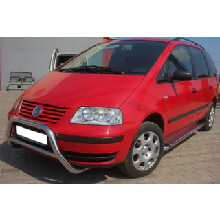 Кенгурятник WT005 (нерж) фото 2