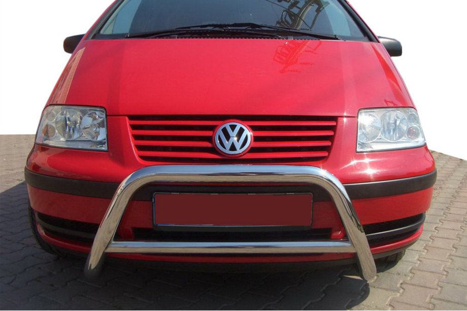 Volkswagen Sharan 1995-2010 рр. Кенгурятник WT005 (нерж) Image