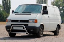 Volkswagen T4 Caravelle/Multivan 1990-2003 рр. Кенгурятник WT022 (нерж) фото 3