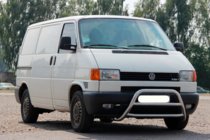 Volkswagen T4 Caravelle/Multivan 1990-2003 рр. Кенгурятник WT022 (нерж) фото 1