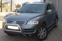Volkswagen Touareg 2002-2010 рр. Кенгурятник WT005 Colt (нерж) фото 6