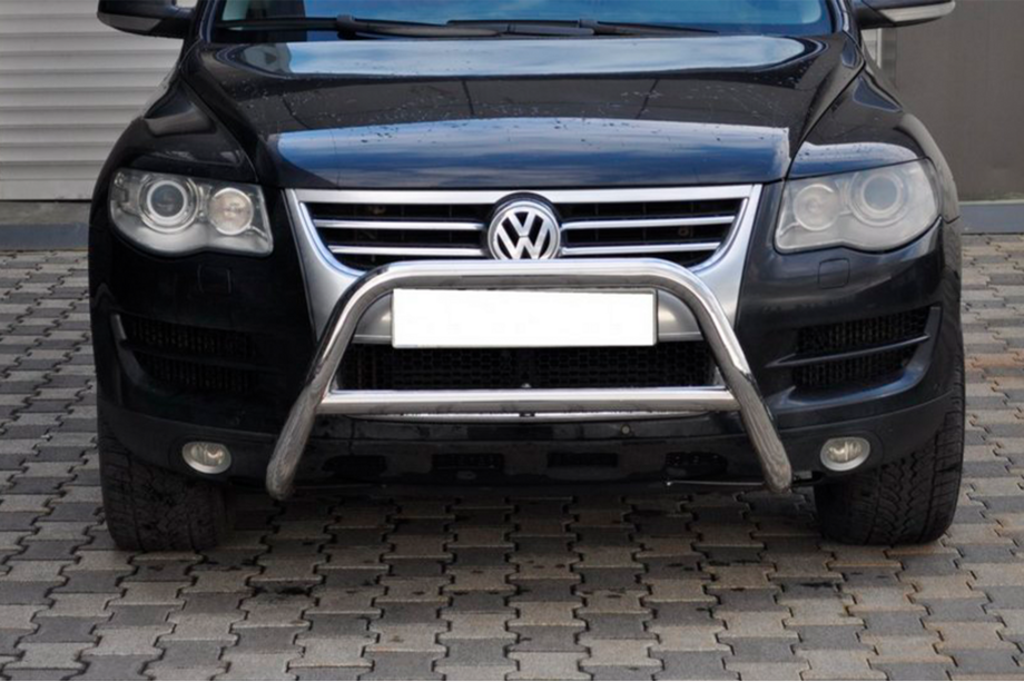 Volkswagen Touareg 2002-2010 рр. Кенгурятник WT005 Colt (нерж) Image