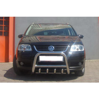 Кенгурятник QT006 (нерж) фото 2