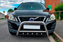 Volvo XC60 2009-2017 рр. Кенгурятник WT003 (нерж) фото 2