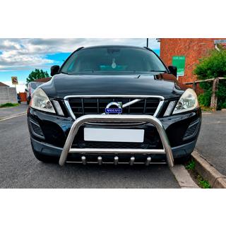 Кенгурятник WT003 (нерж) Volvo XC60 2009-2017 рр. фото 2