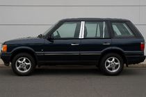 Range Rover II P38A 1997-2002 рр. Молдинг дверних стійок (6 шт, нерж) фото 1