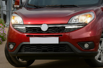 Fiat Doblo II 2010-2022 рр. Ходові вогні Хром (2014↗, LED) фото 1