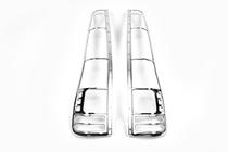 Honda CRV 2001-2006 рр. Накладки на стопи (2 шт., пласт) фото 3