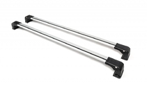 Citroen Jumpy 2007-2017 рр. Поперечены в штатні місця під ключ (2 шт) Сірий фото 15