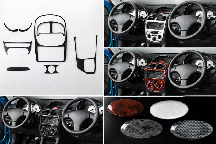 Kia Sportage 1994-2004 рр. Накладки на панель (2001-2005) Image
