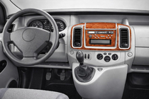 Renault Trafic 2001-2015 рр. Накладки на панель (маленький комплект) фото 1