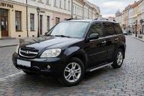 Chery Tiggo 1 2005-2016 рр. Бокові пороги Maya V1 (2 шт., алюміній) фото 1
