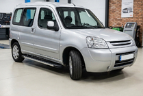 Citroen Berlingo 1996-2008 рр. Бокові пороги Maya V1 (2 шт., алюміній) фото 3