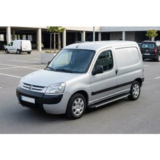 Бокові пороги Maya V1 (2 шт., алюміній) Citroen Berlingo 1996-2008 рр. фото 1