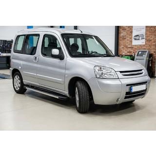 Бокові пороги Maya V1 (2 шт., алюміній) Citroen Berlingo 1996-2008 рр. фото 3