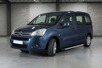 Citroen Berlingo 2008-2018 рр. Бокові пороги Maya V1 (2 шт., алюміній) фото 1