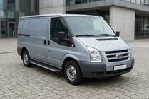 Ford Transit 2000-2014 рр. Бокові пороги Maya (2 шт., алюміній) фото 1