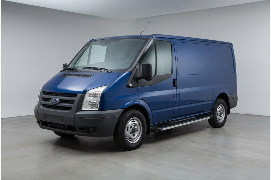 Ford Transit 2000-2014 рр. Бокові пороги Maya (2 шт., алюміній) L3/L4 (довга) Фото 2