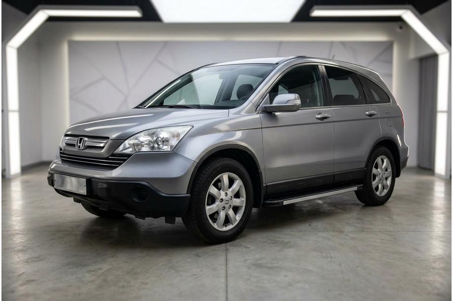 Honda CRV 2007-2011 рр. Бокові пороги Maya V1 (2 шт., алюміній) Image