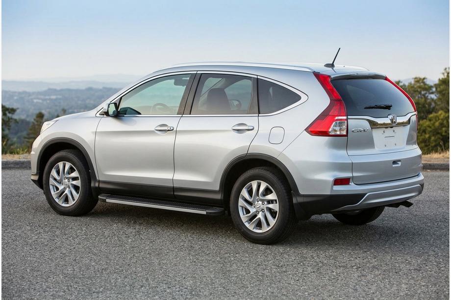 Honda CRV 2012-2016 рр. Бокові пороги Maya V1 (2 шт., алюміній) Image