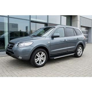 Бокові пороги Maya V1 (2 шт., алюміній) Hyundai Santa Fe 2 2006-2012 рр. фото 1
