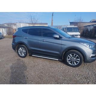 Бокові пороги Maya V1 (2 шт., алюміній) фото 2